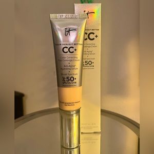 NEW It Cosmetics CC+ Full Coverage Cream Shade Fair Porcelain